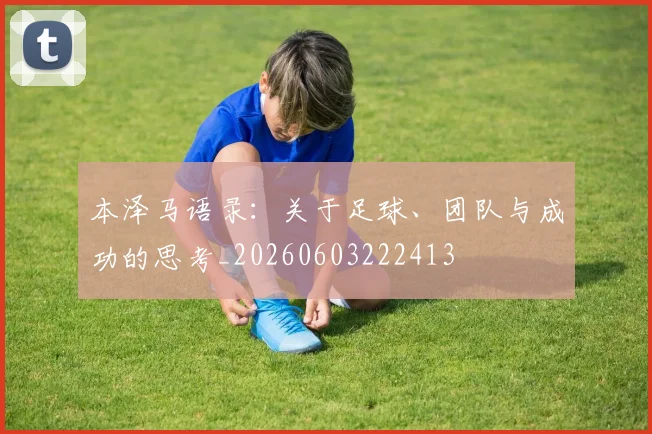 本泽马语录：关于足球、团队与成功的思考_20260603222413